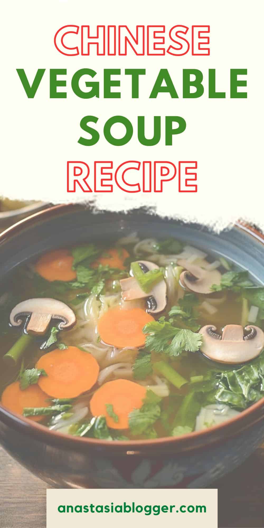 healthy chinese vegetable soup recipe