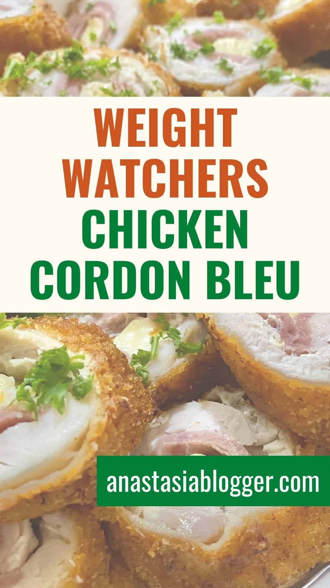 weight watchers chicken cordon bleu recipe