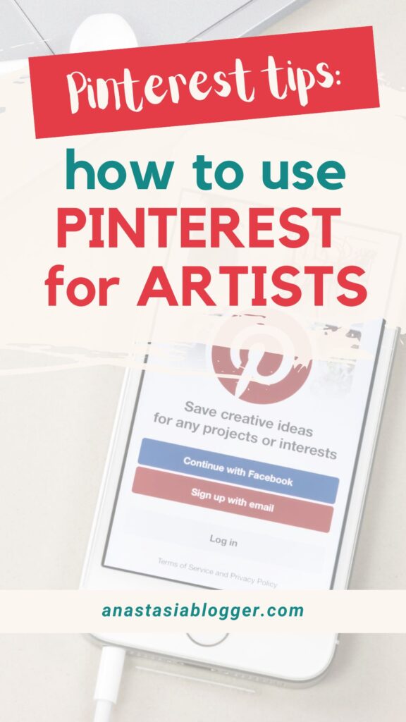 Pinterest M Using How To Use Pinterest For Artists - Anastasia Blogger: How to Start a ...