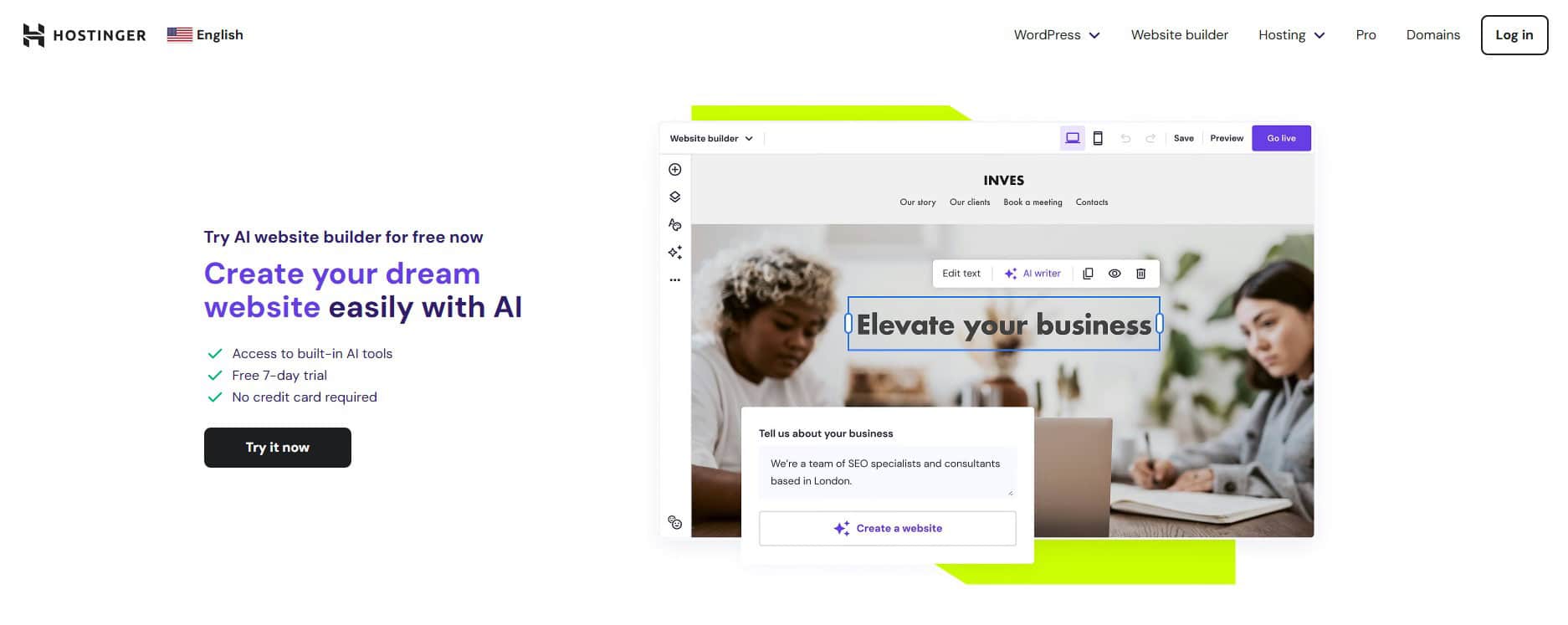 ai website builders