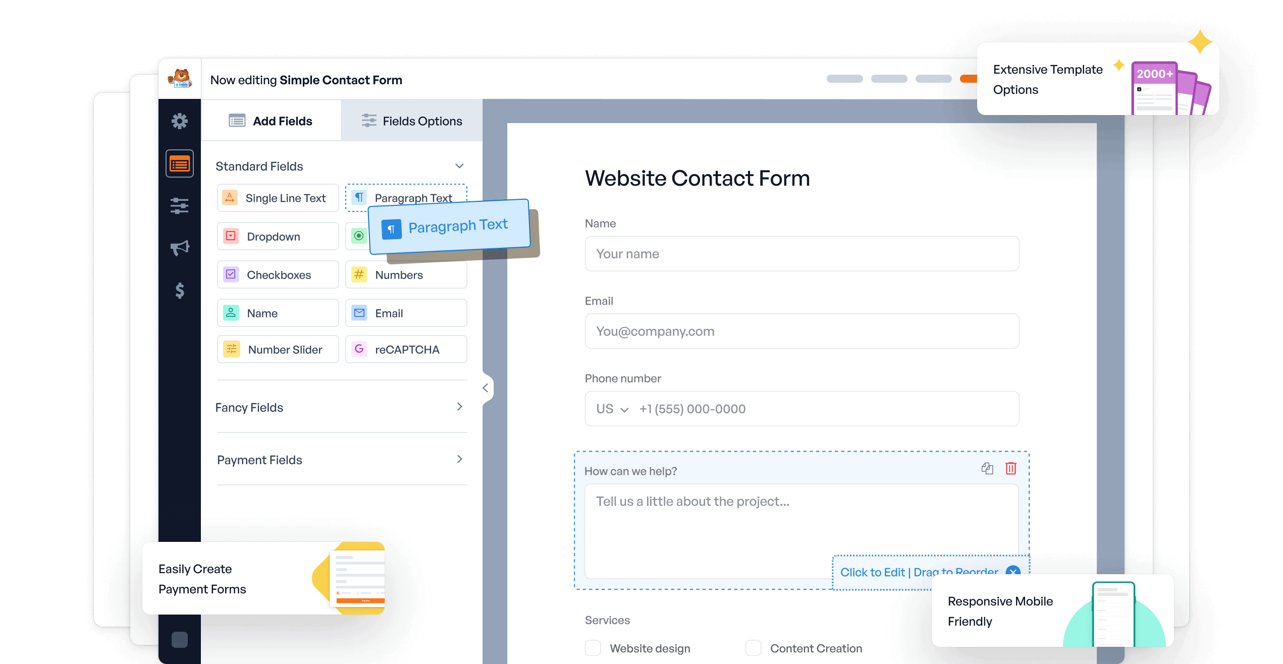 WpForms 
