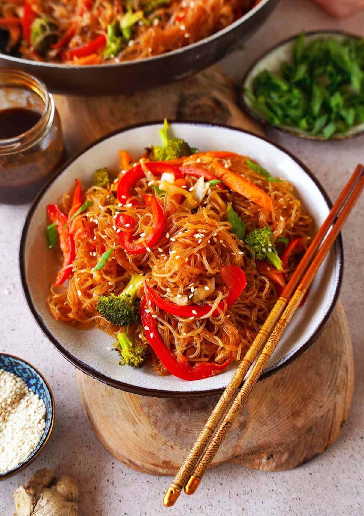 Stir Fry Vermicelli Noodle Recipe