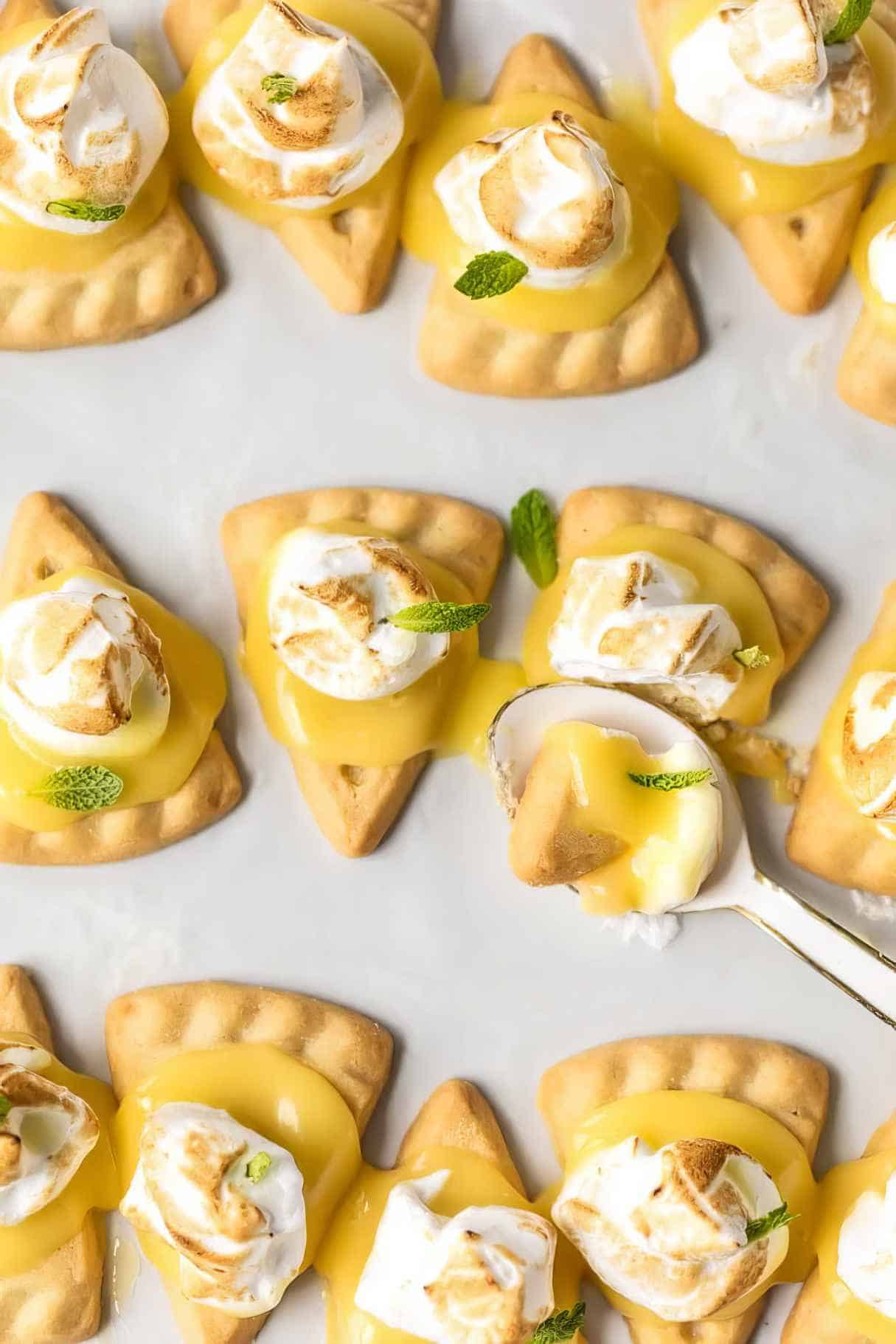 Easy Lemon Meringue Cookies