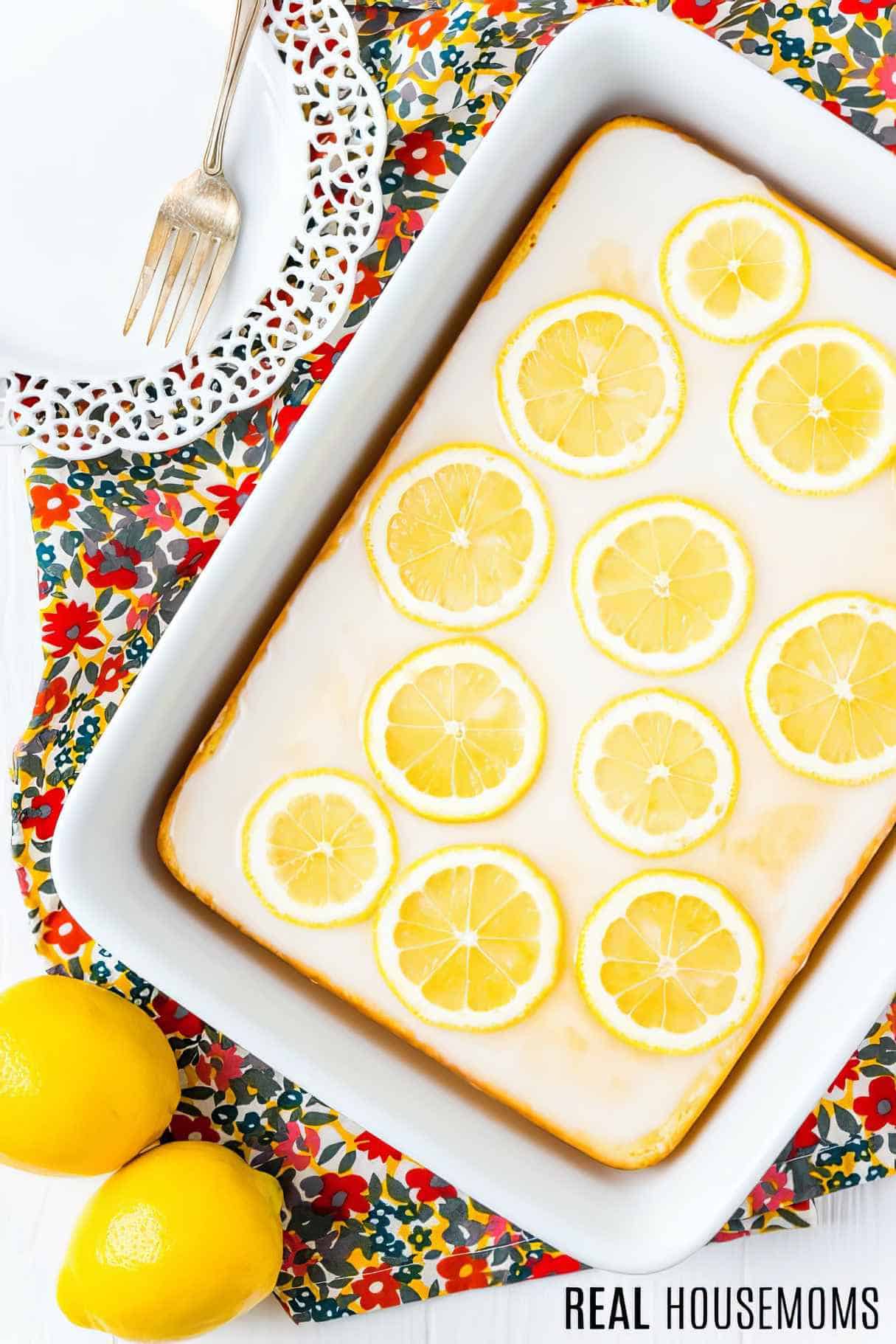 Fresh Lemon Cake - Favorite Lemon Dessert