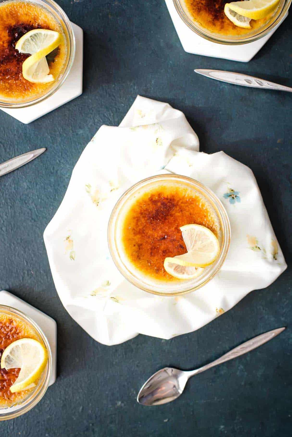 Lemon Creme Brulee