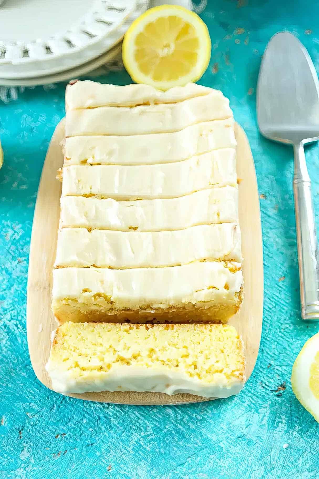 Lemon Loaf Cake (Keto, Gluten-Free, Sugar-Free)