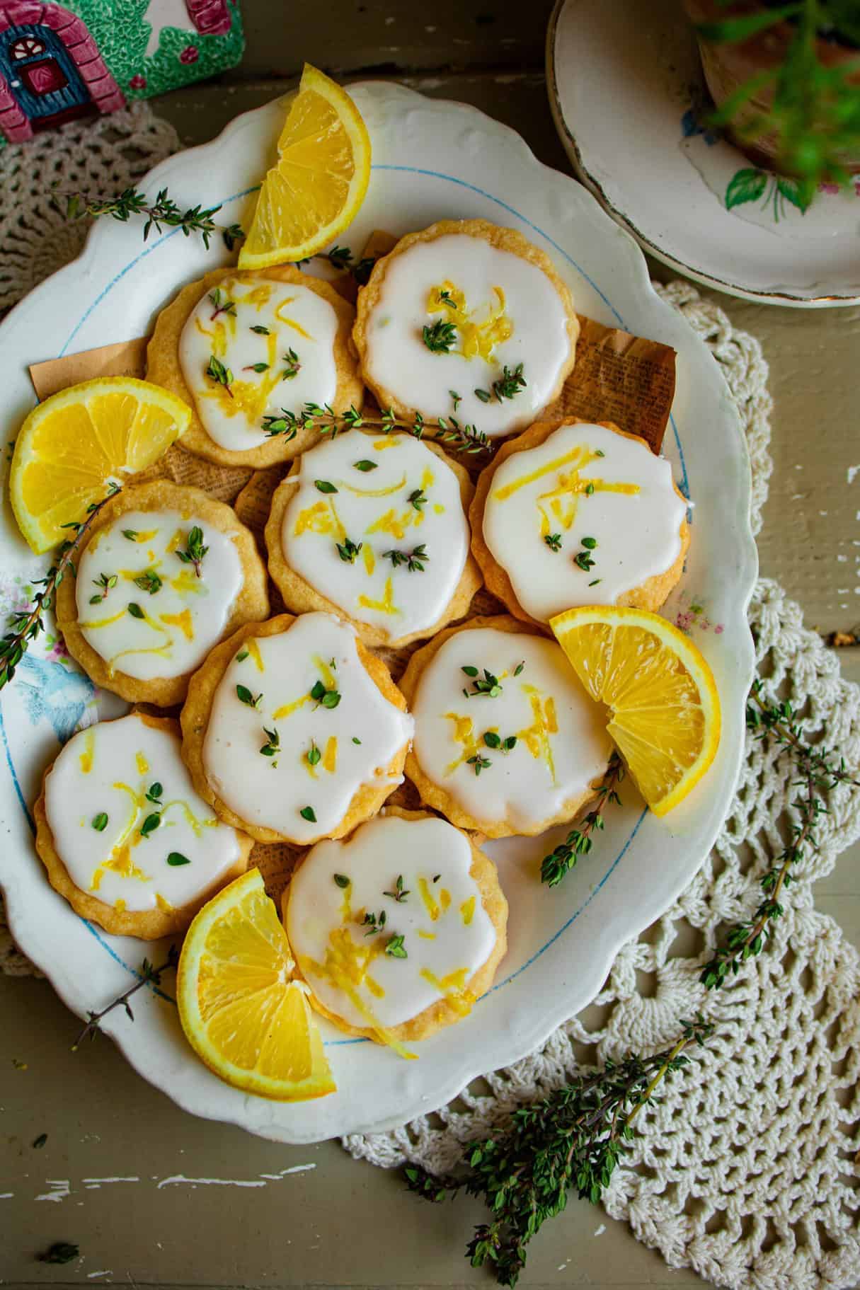 Lemon Thyme Tarts