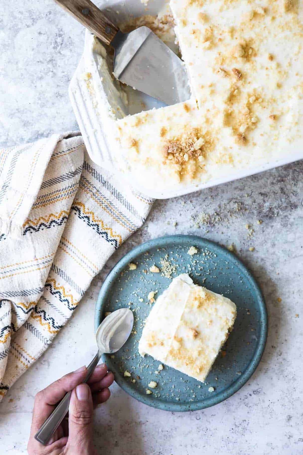 Lemon Tiramisu Cake