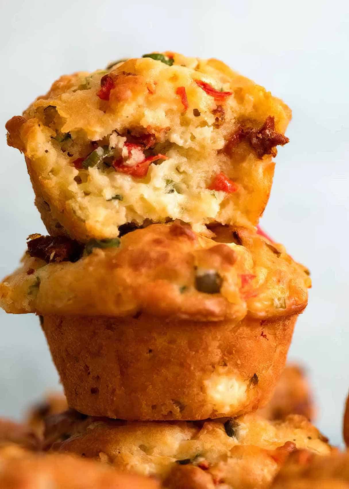 Mediterranean Savory Muffins