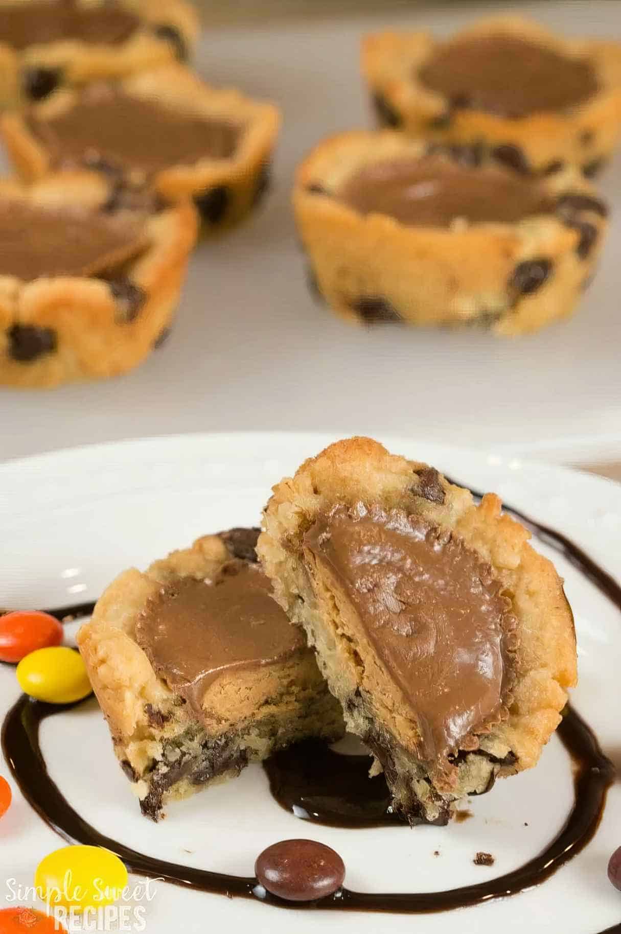 Chocolate Chip Reese’s Cup Cookies