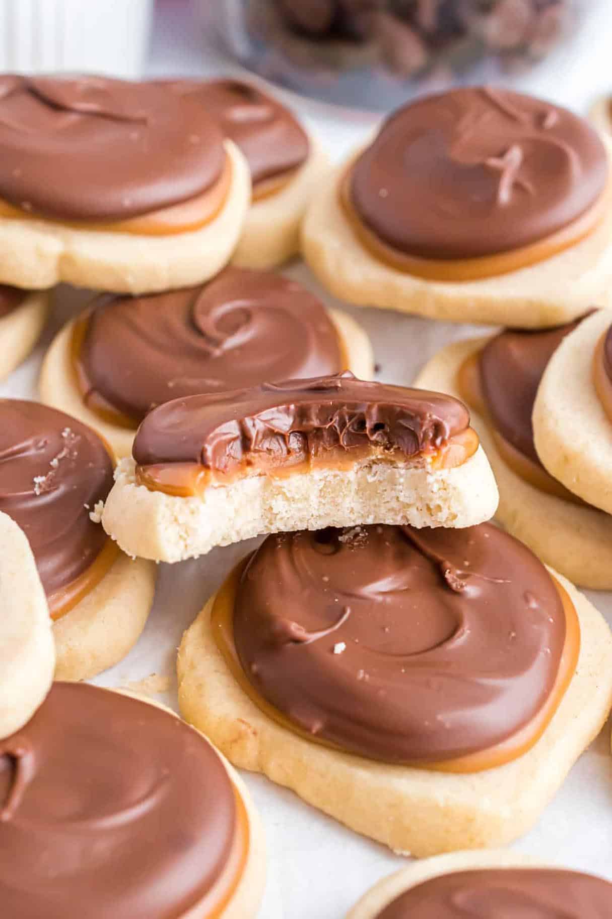 Twix Cookies