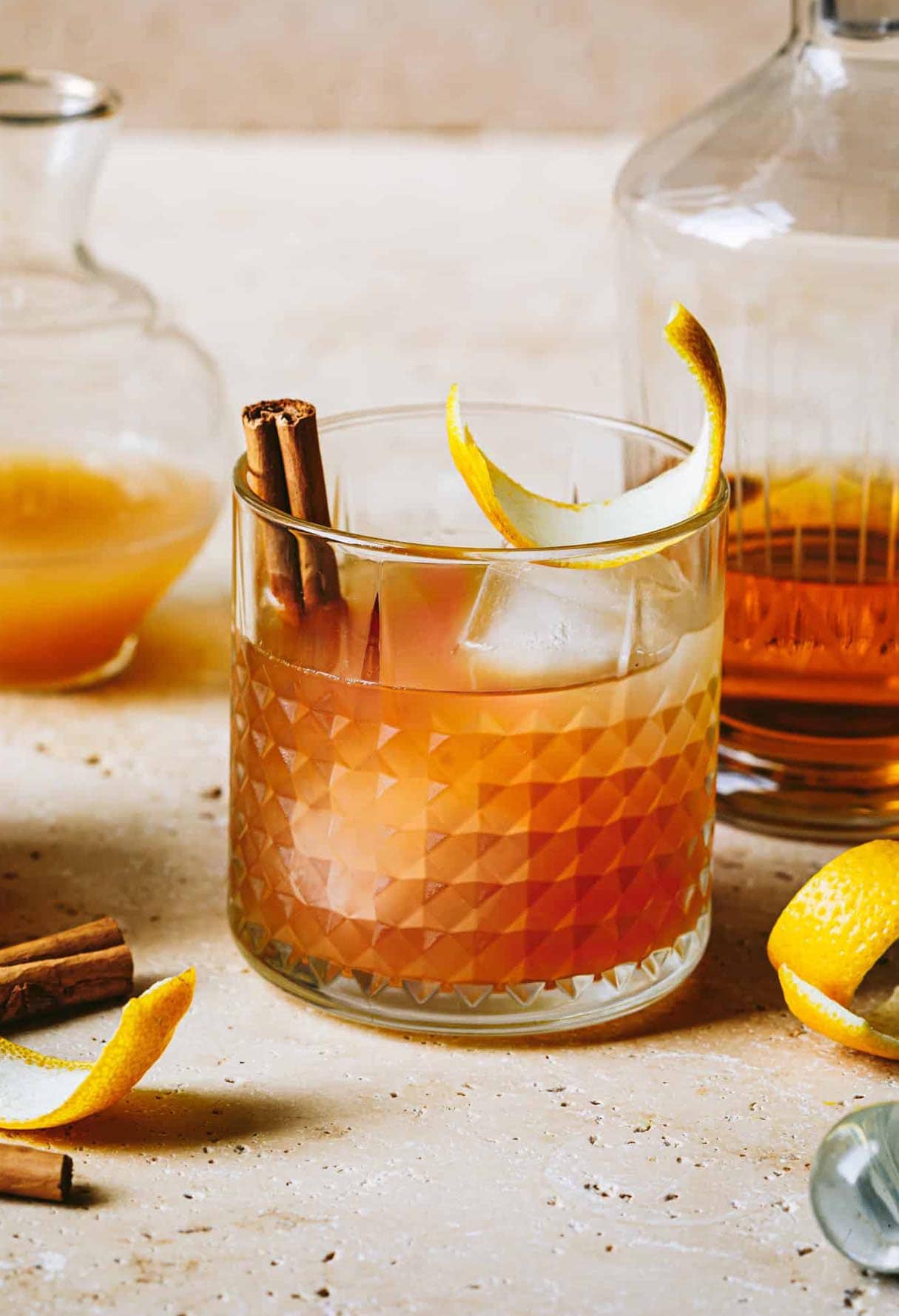 Apple Cider Whiskey Cocktail