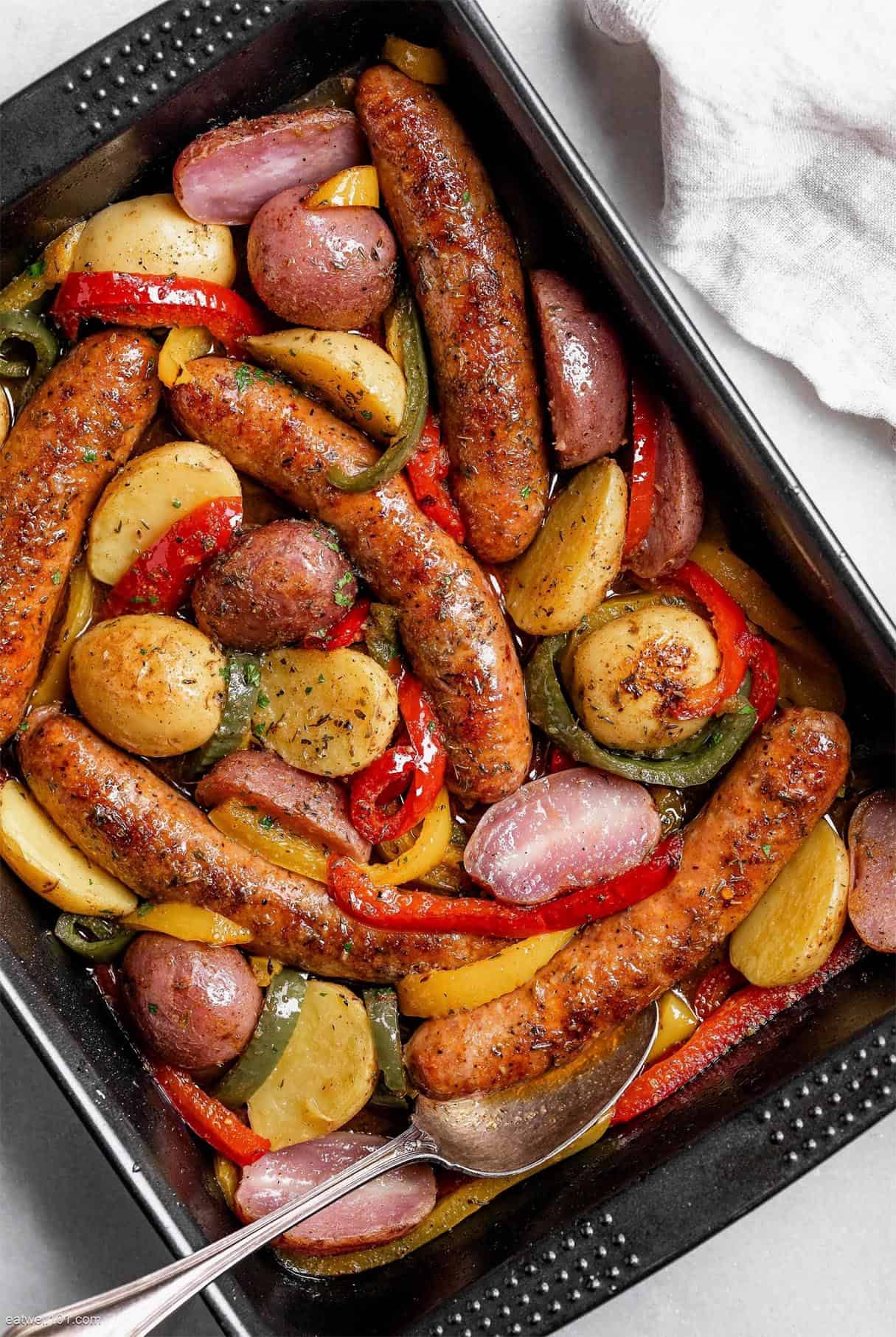 Sausage and Vegetable Bake