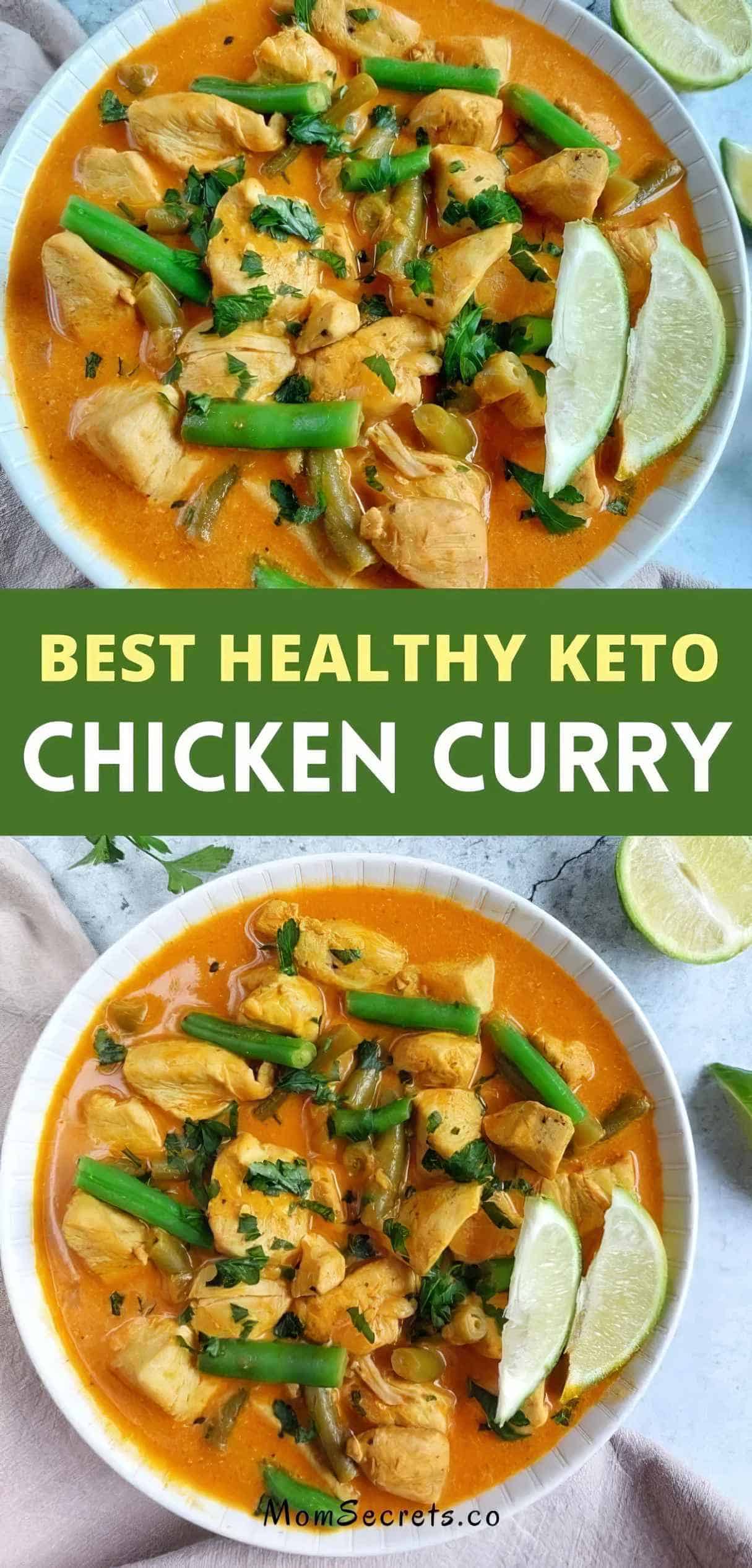 The Best Keto Chicken Curry - Healthy One Pot Recipe
