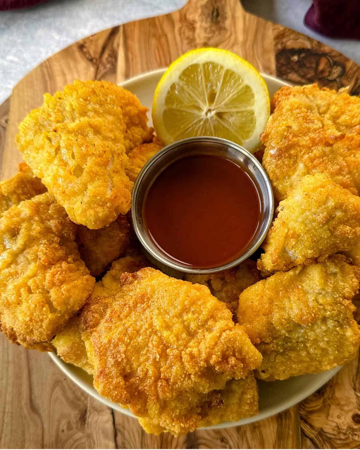 Air Fryer Southern Fried Catfish Nuggets