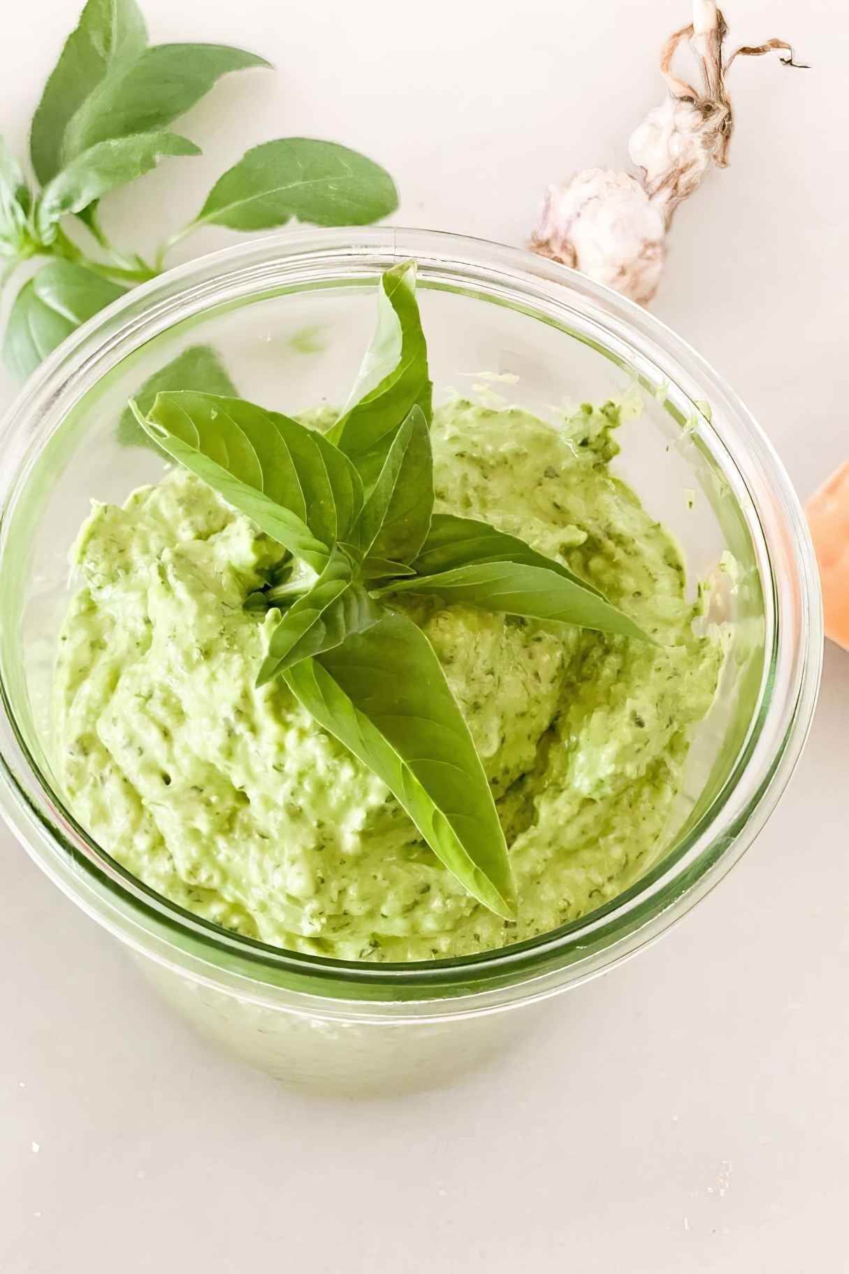 Basil Pesto Recipe without Pine Nuts and How to Use Pesto