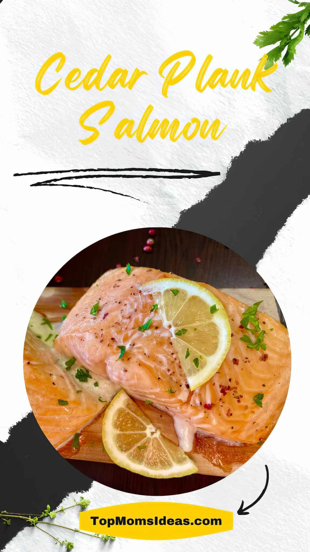 Cedar Plank Grilled Salmon Recipe