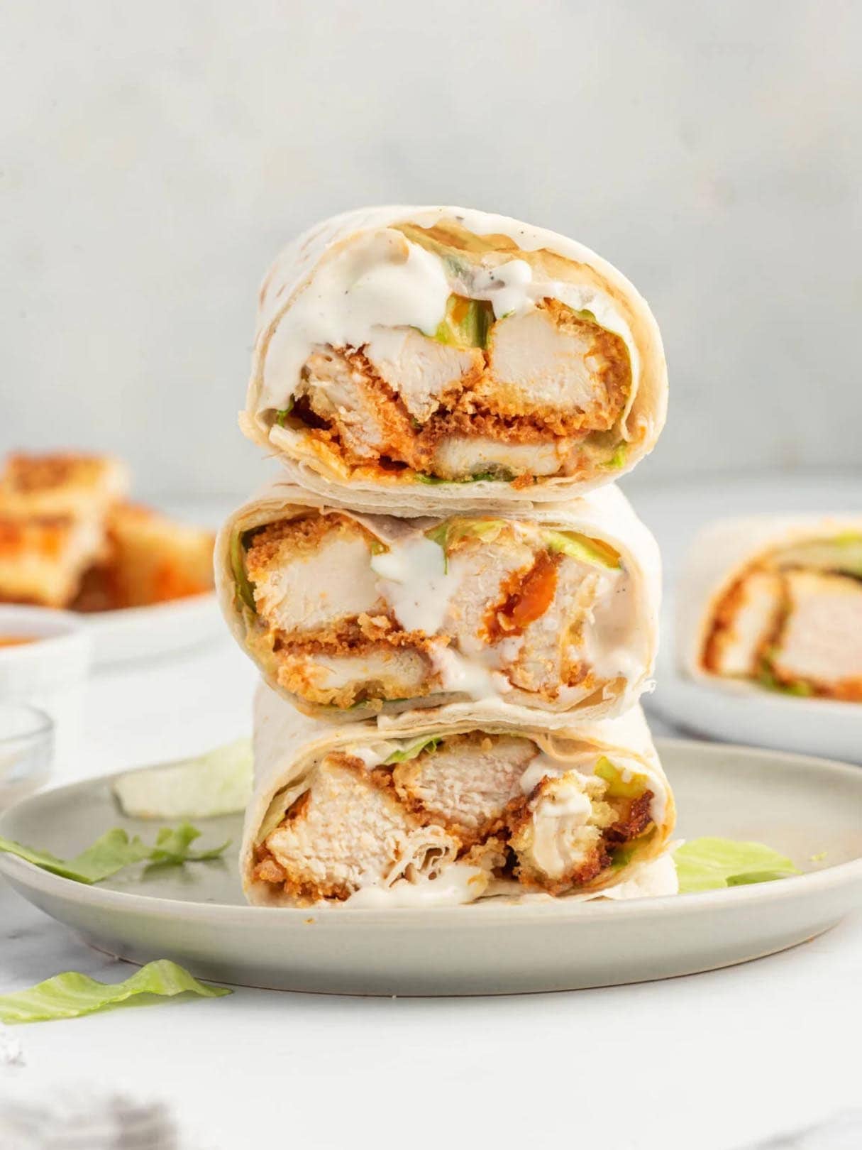 Copycat Roly Poly Santa Fe Chicken Wrap