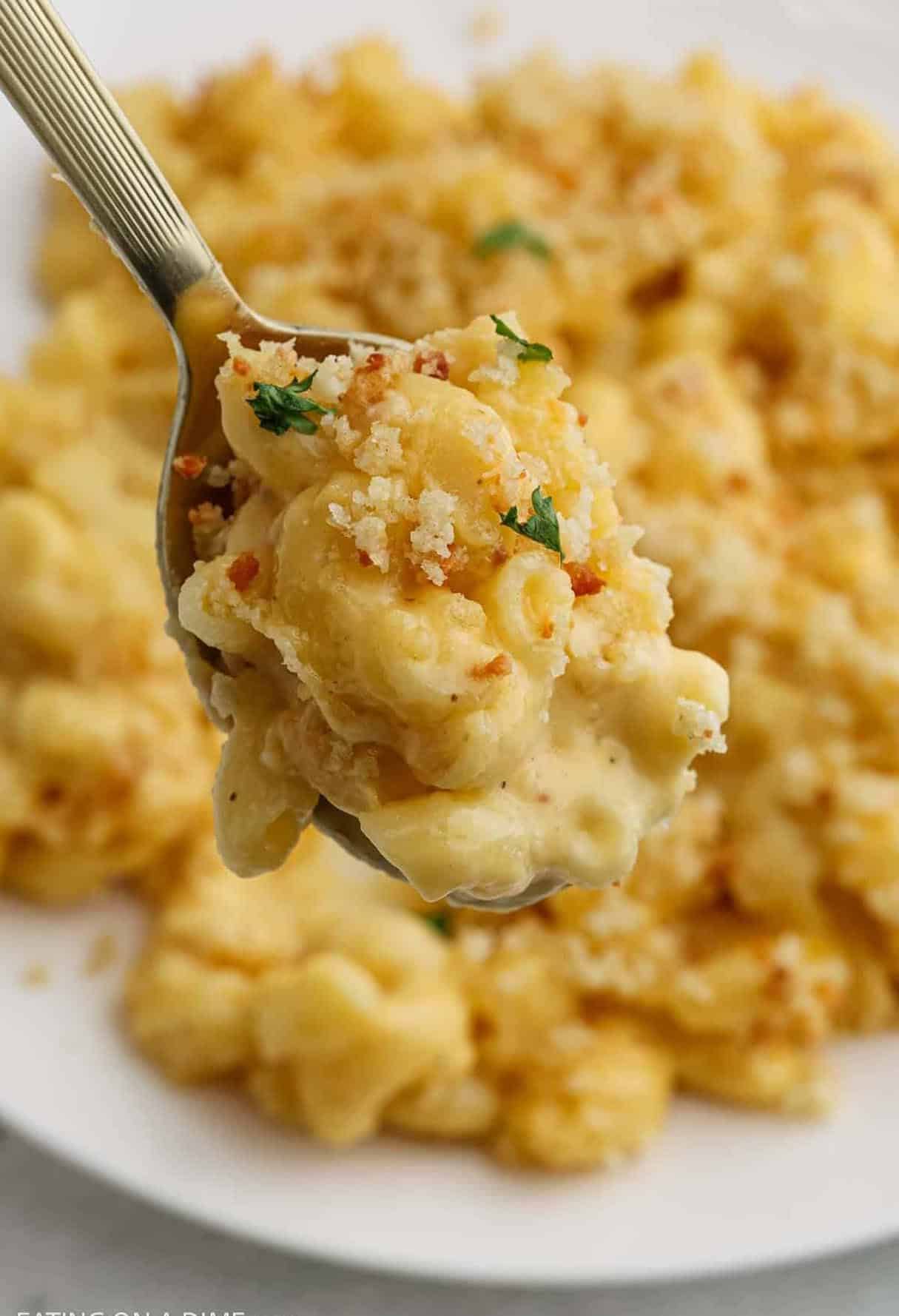 Easy Creamy Baked Mac and Cheese