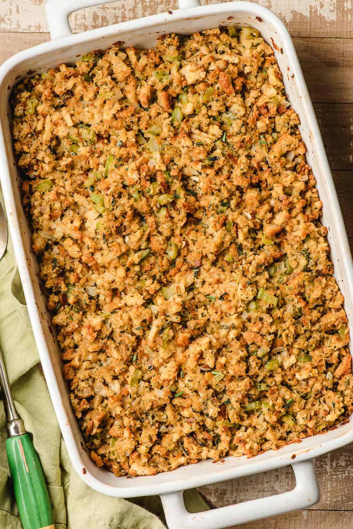 Easy Stove Top Stuffing in the Oven
