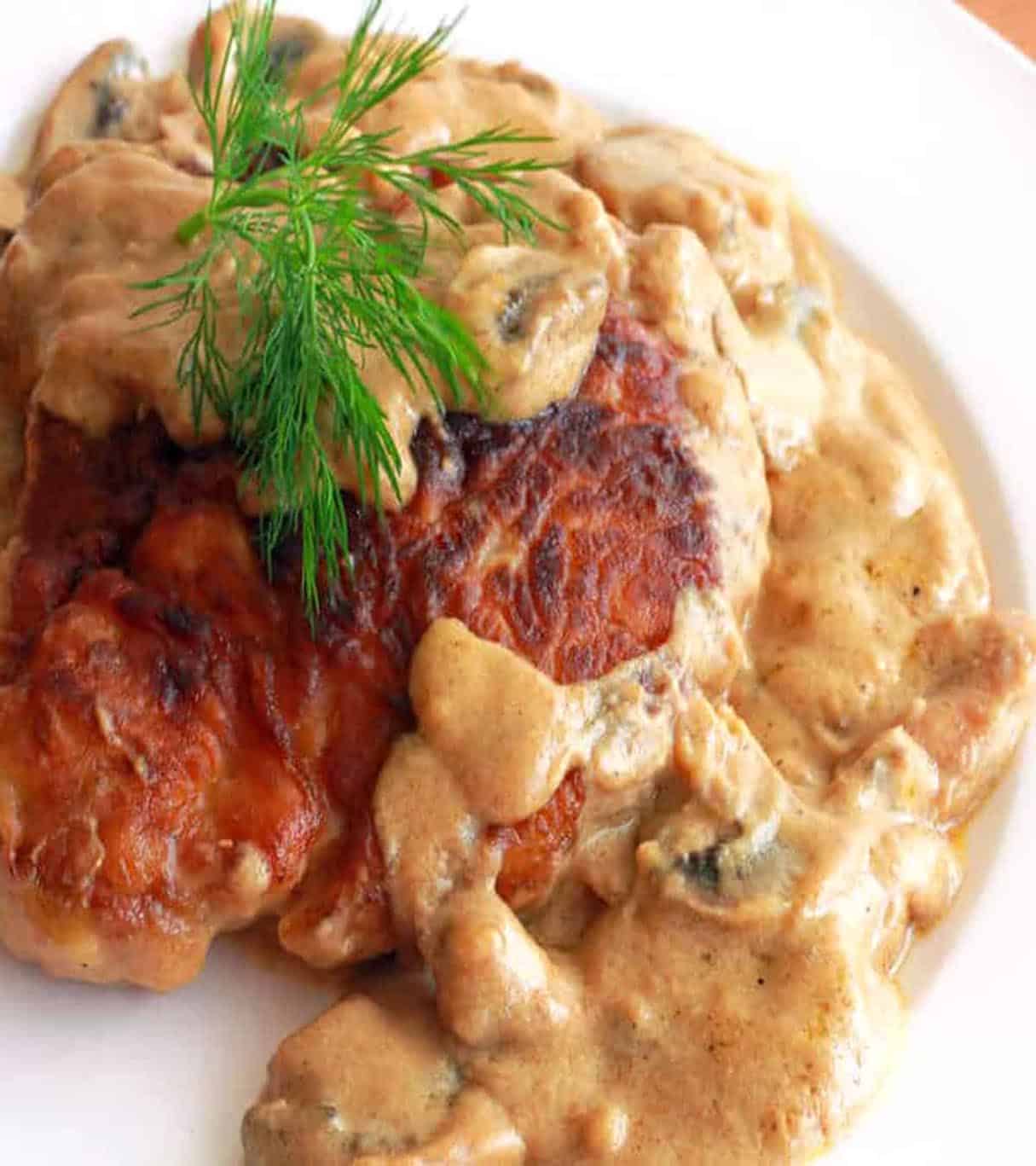 Hunter’s Pork Chops