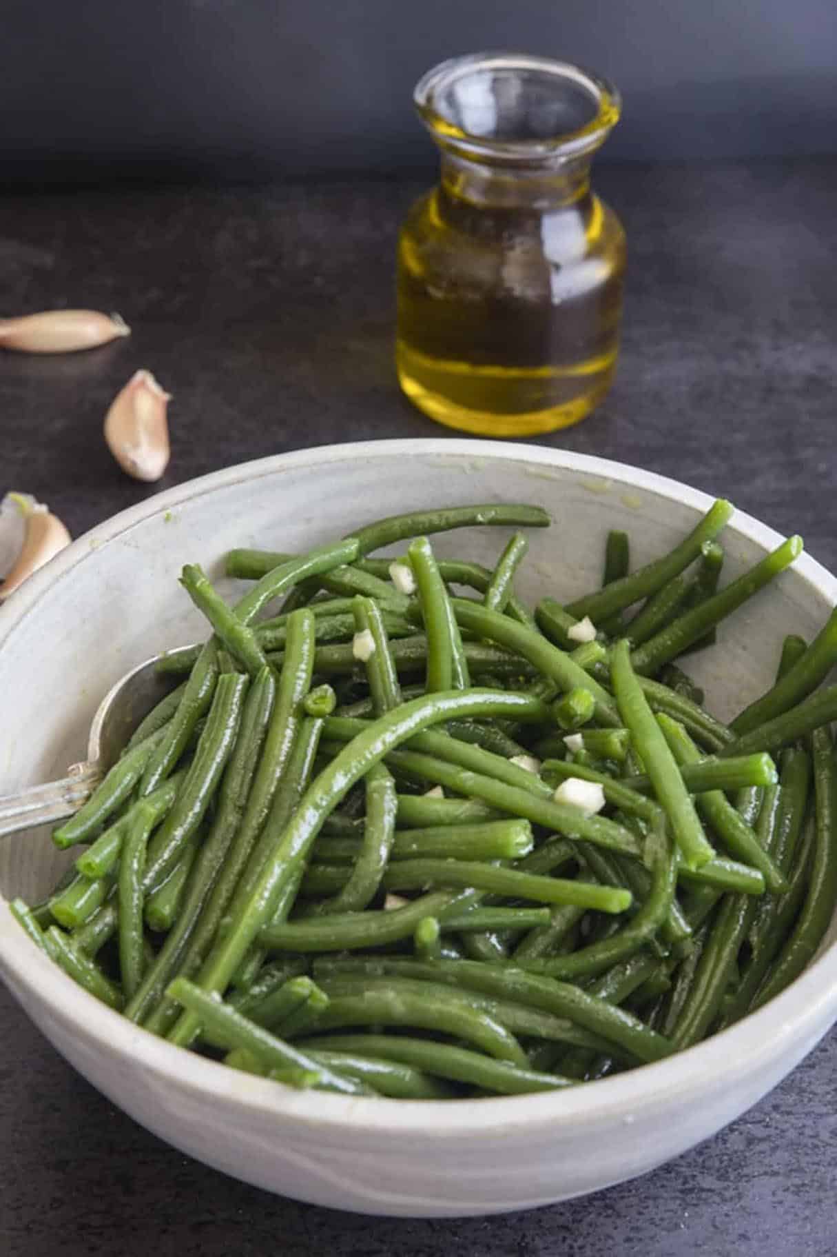 Italian Green Beans With Garlic And Oil