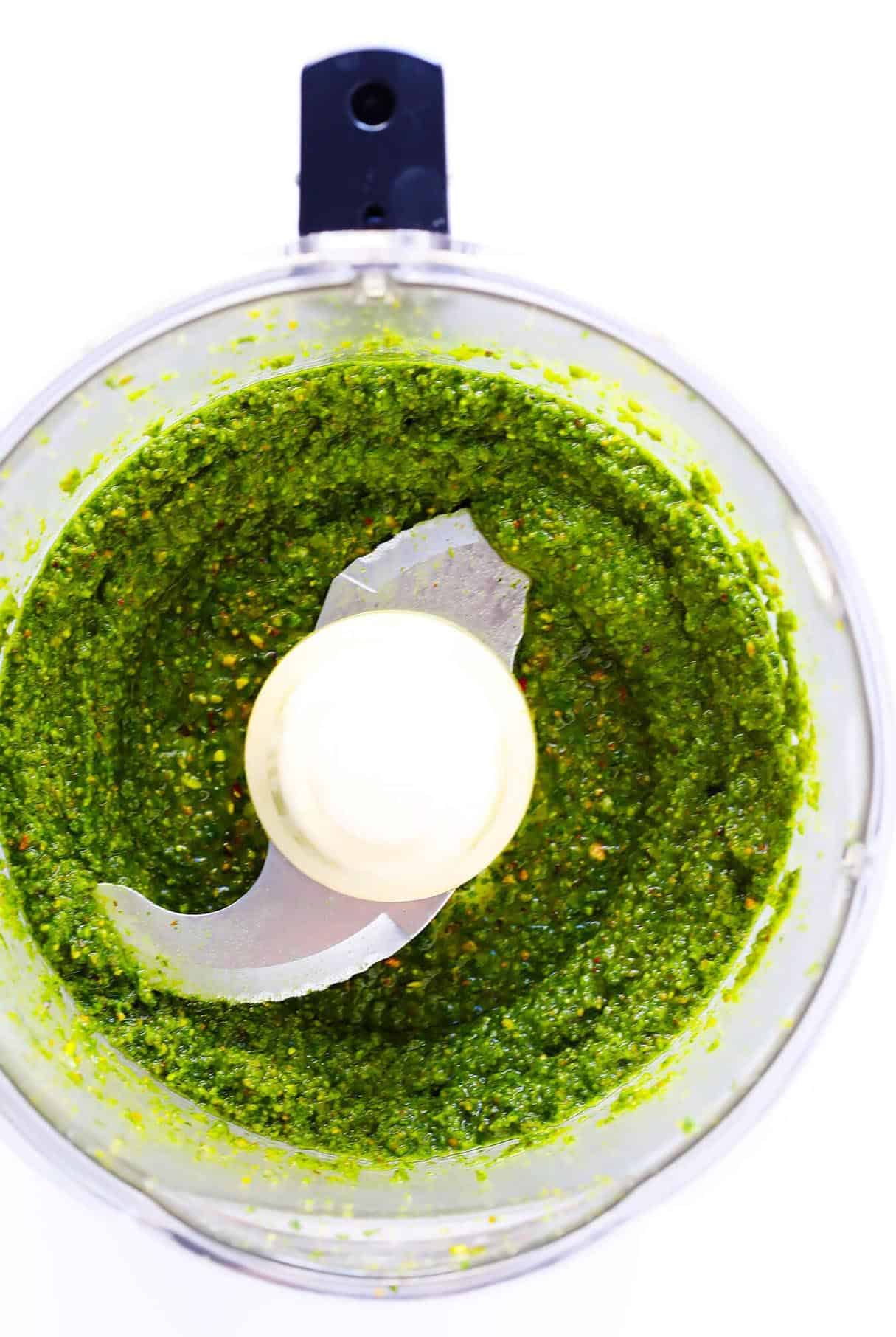 Make Pesto Without Nuts in Food Processor