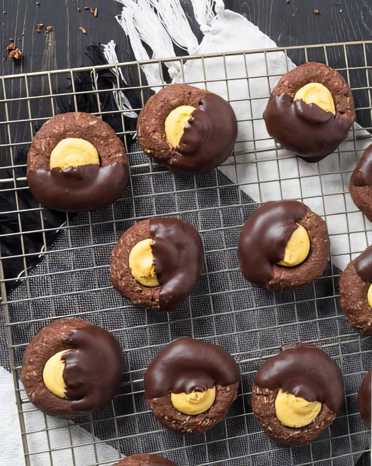 Nanaimo Thumbprint Cookies with Redpath Touch