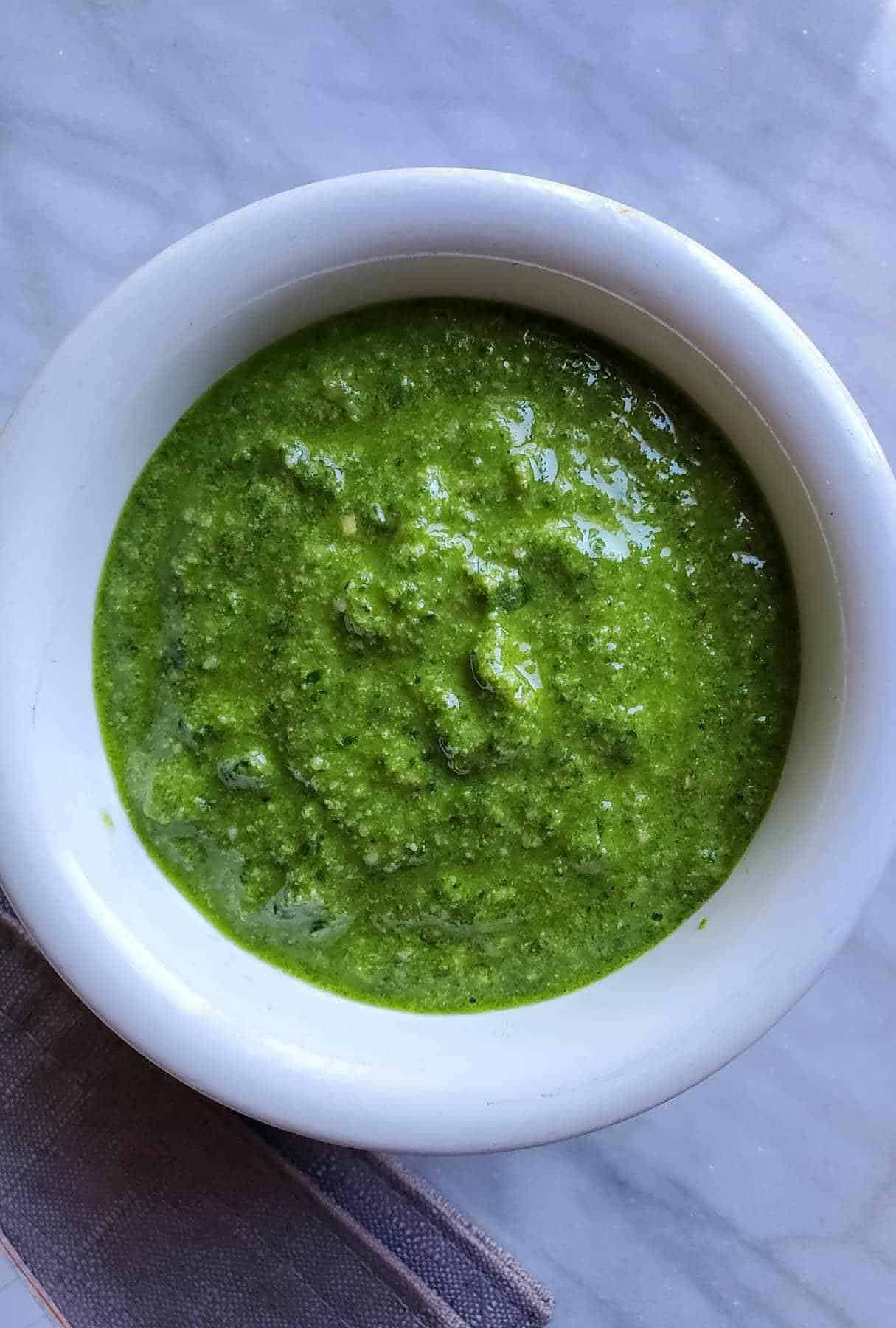 Nut Free Pesto Sauce Recipe