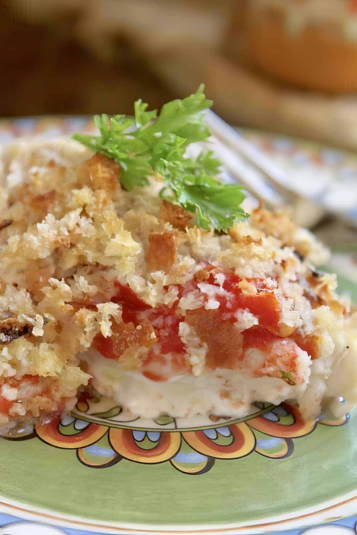 Oven Baked Fish (Italian Style with Tomatoes)