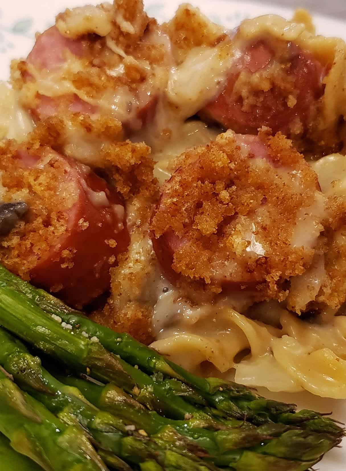 Polish Reuben Casserole using Polish Sausage