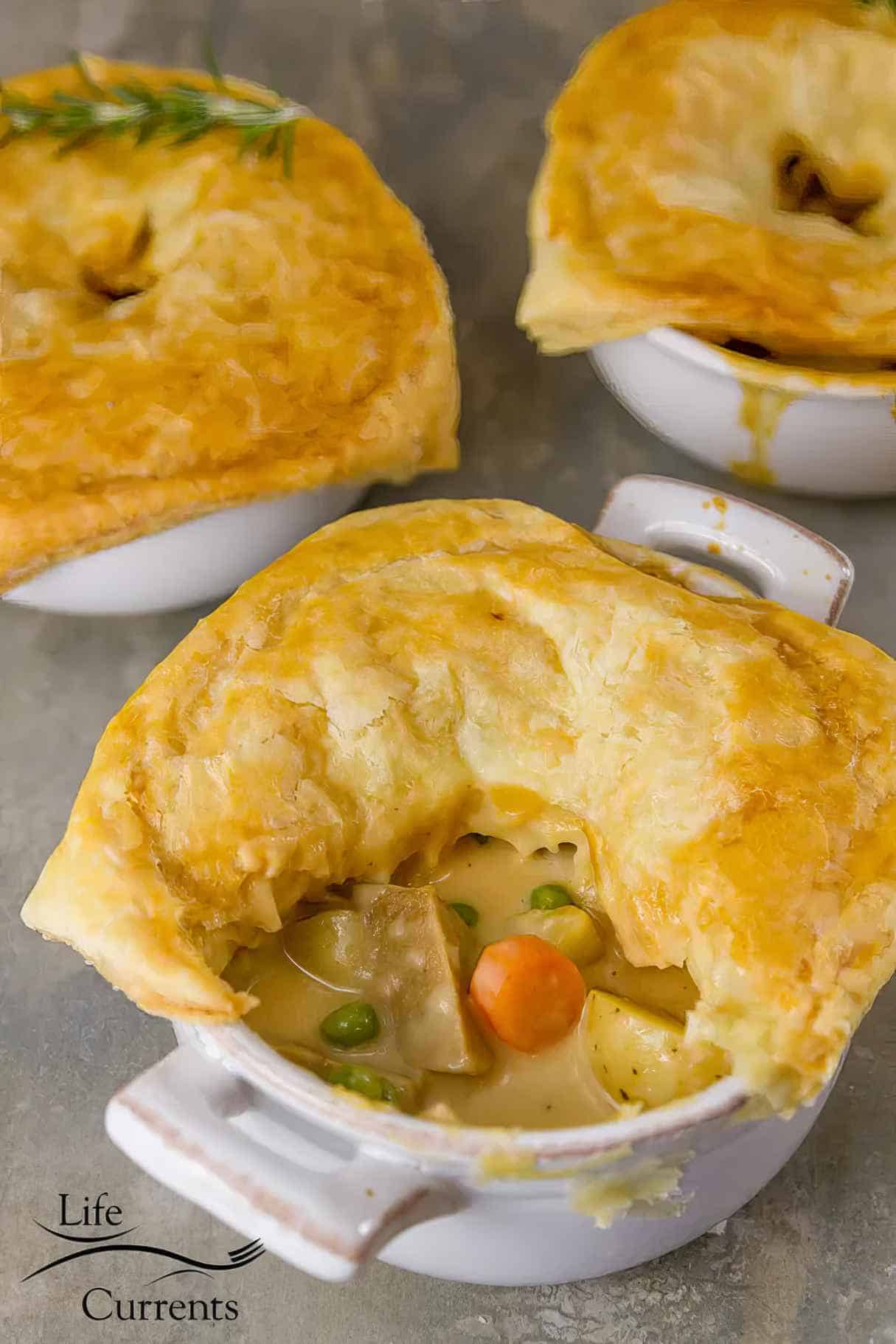 Sausage and Potato Pot Pie