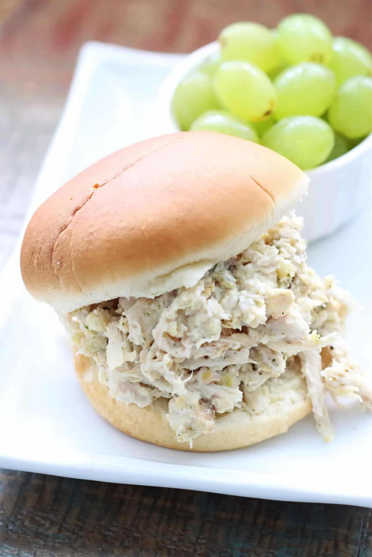 Shredded Chicken Sandwich