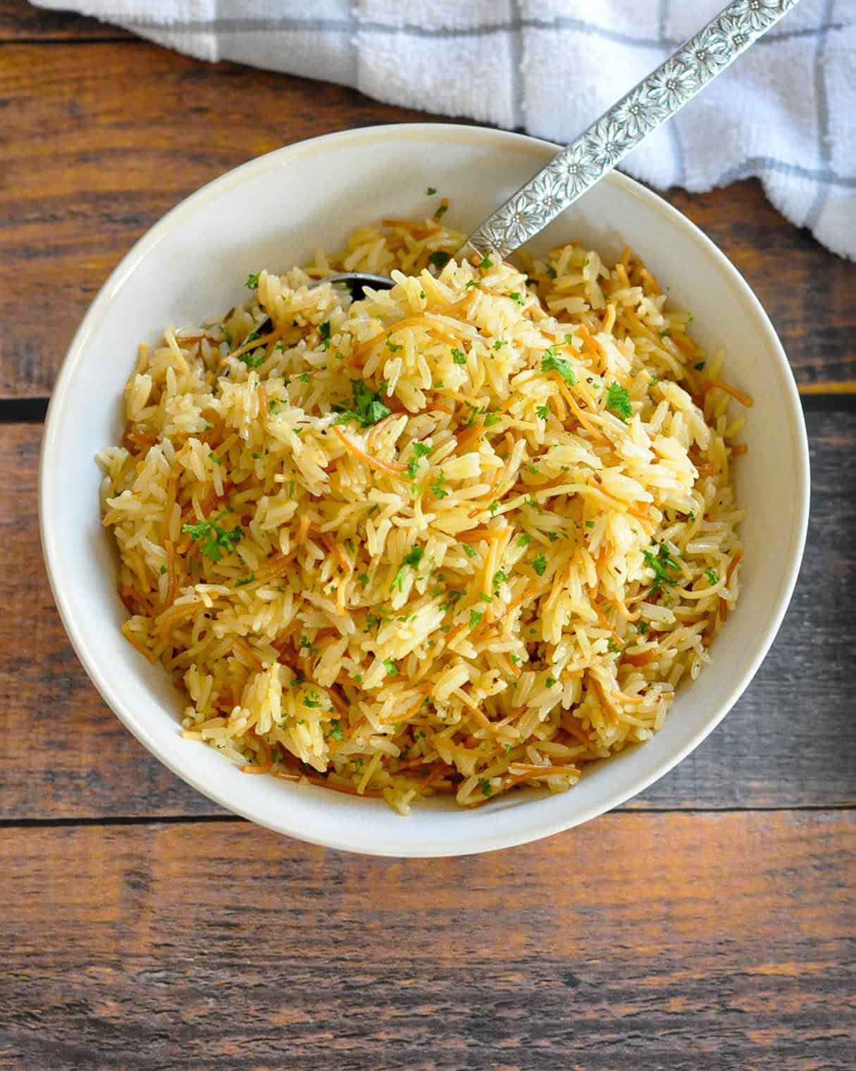 Simple Homemade Rice Pilaf
