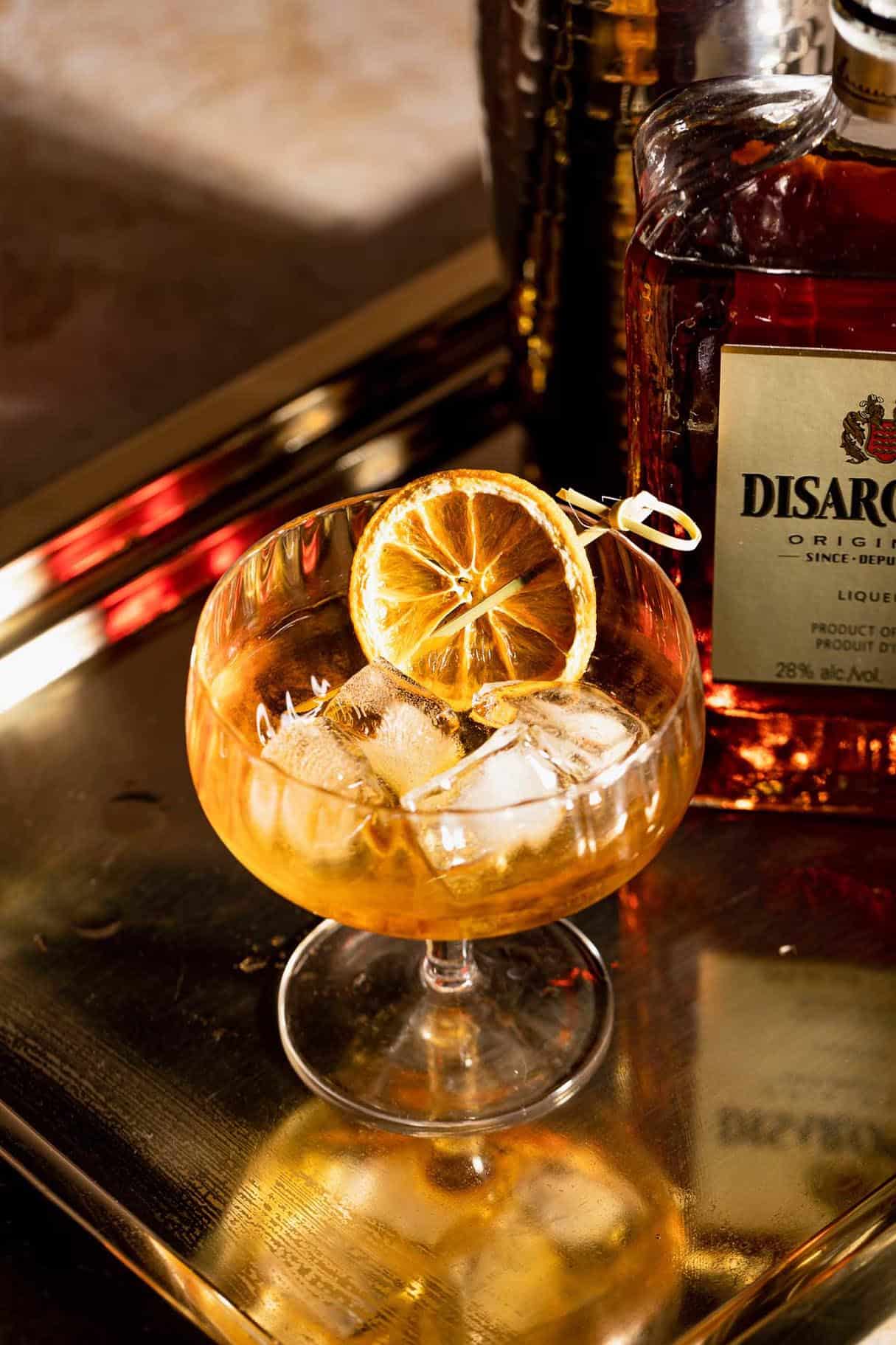 Simple Two-component French Connection Cocktail Recipe