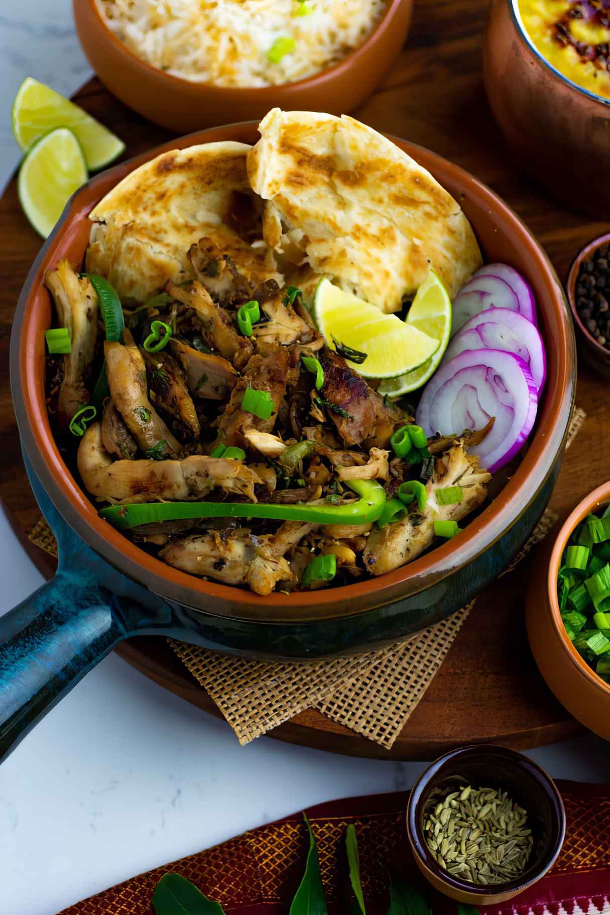 Spicy Pepper Chicken (using Rotisserie Chicken)