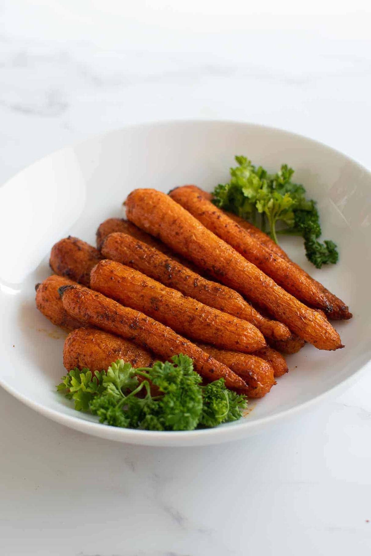 Spicy Roasted Carrots