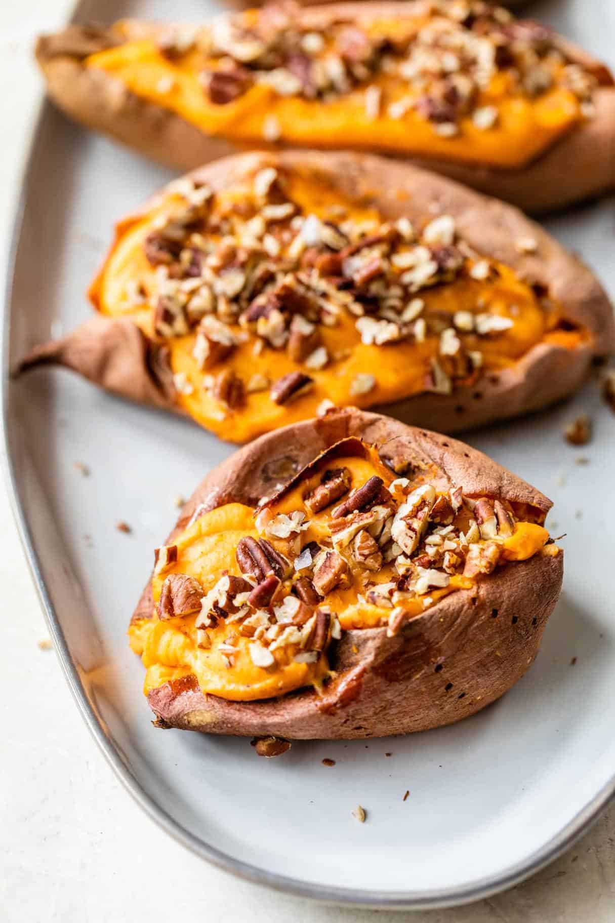 Twice-Baked Sweet Potatoes - Perfect Side for Weeknight Dinner!