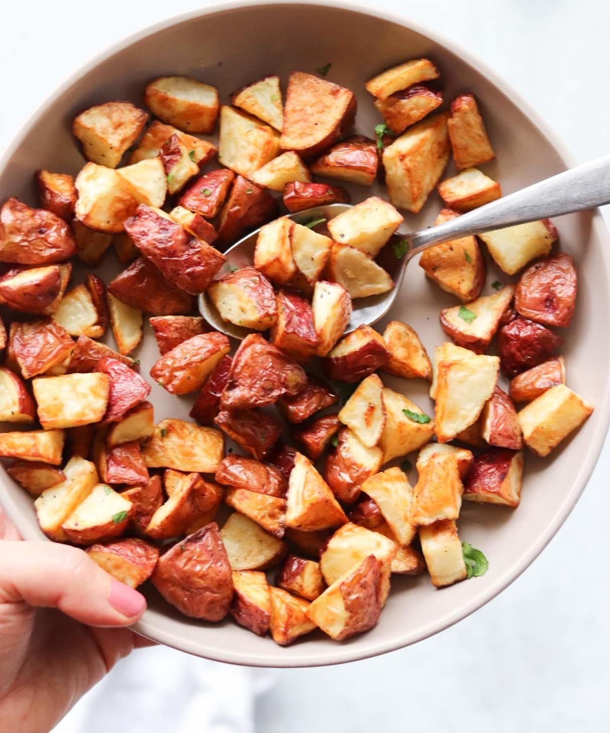 Air Fryer Roasted Potatoes (Whole30, Paleo)