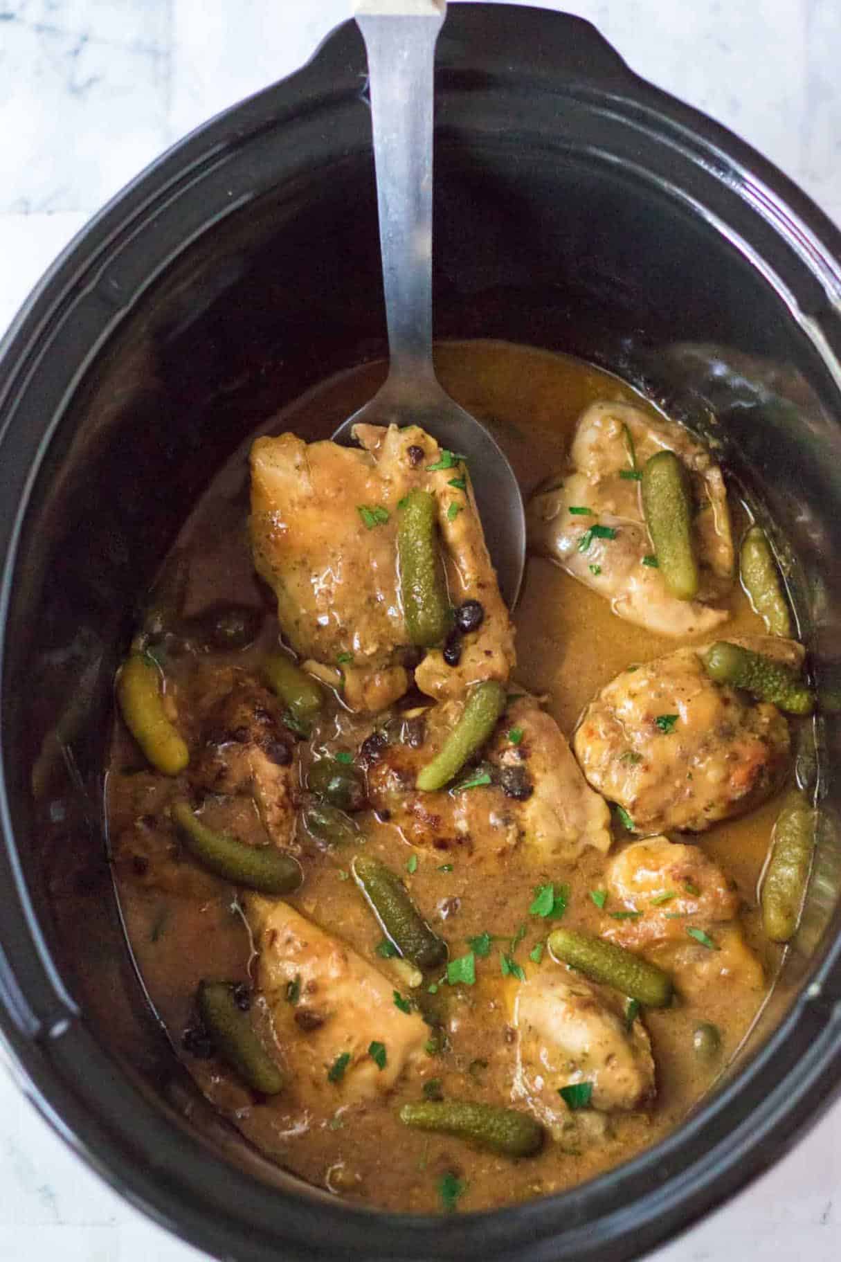 Crock Pot Dill Pickle Pot Roast