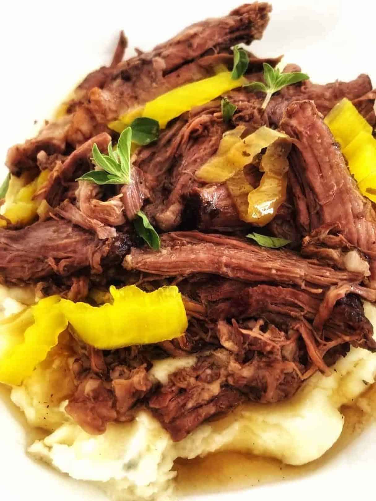 Crockpot Mississippi Pot Roast