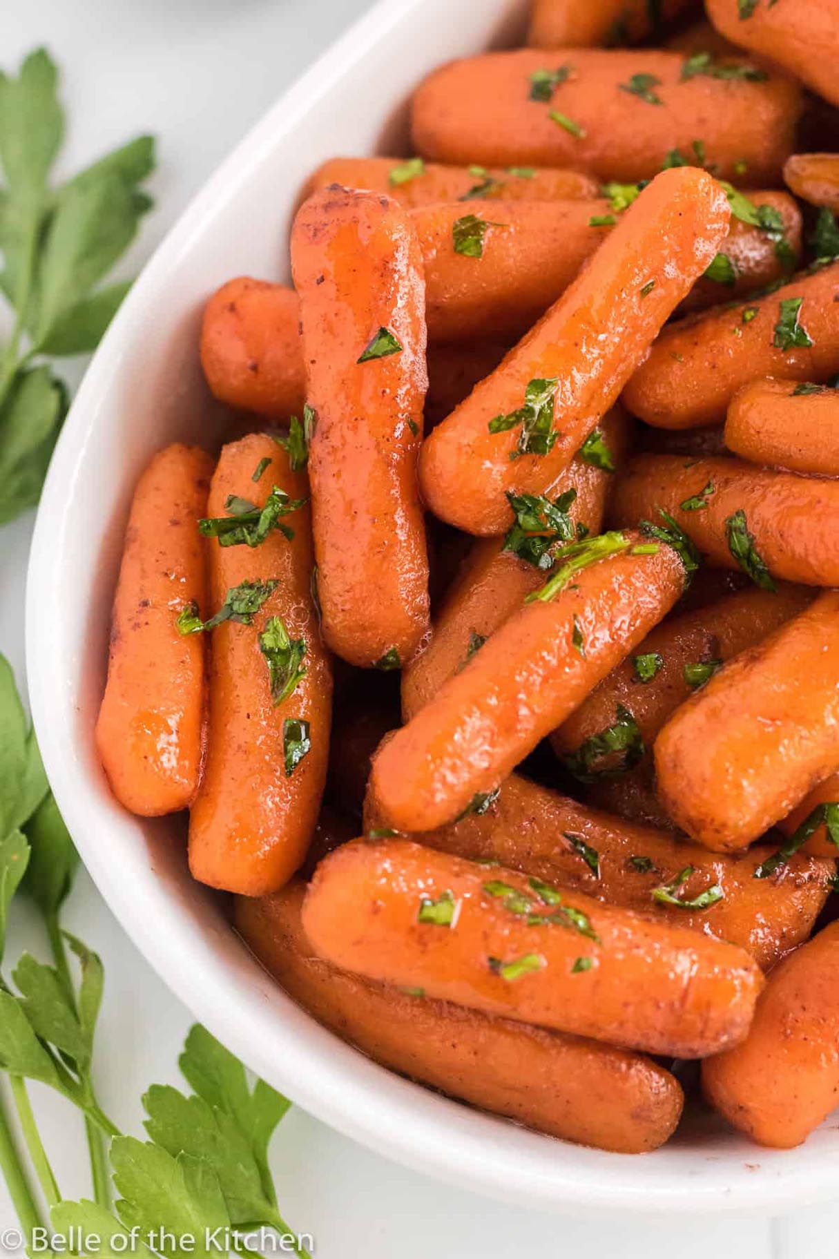 Instant Pot Brandy Glazed Carrots {Gluten Free, Vegan}