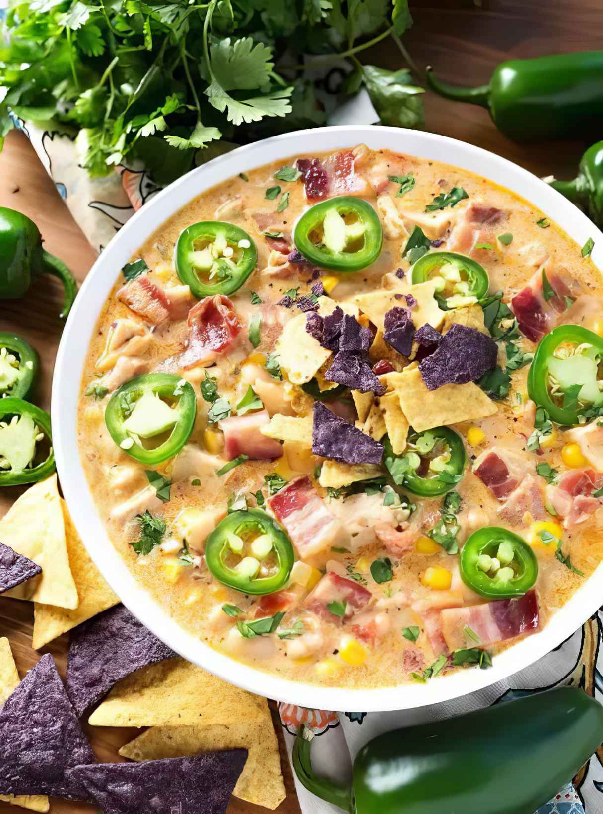 Instant Pot Jalapeño Popper Chicken Chili