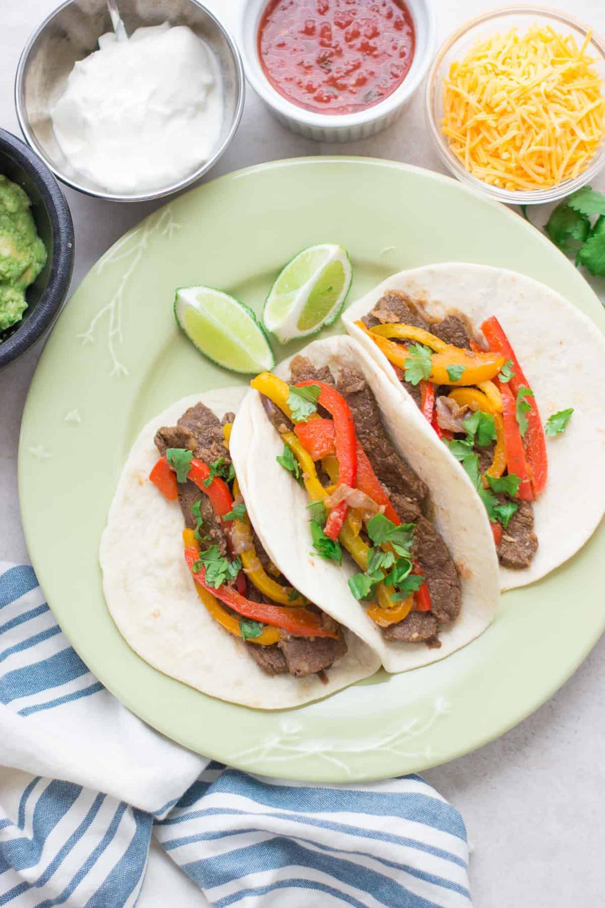 Instant Pot Steak Fajitas + Tutorial {Gluten Free}
