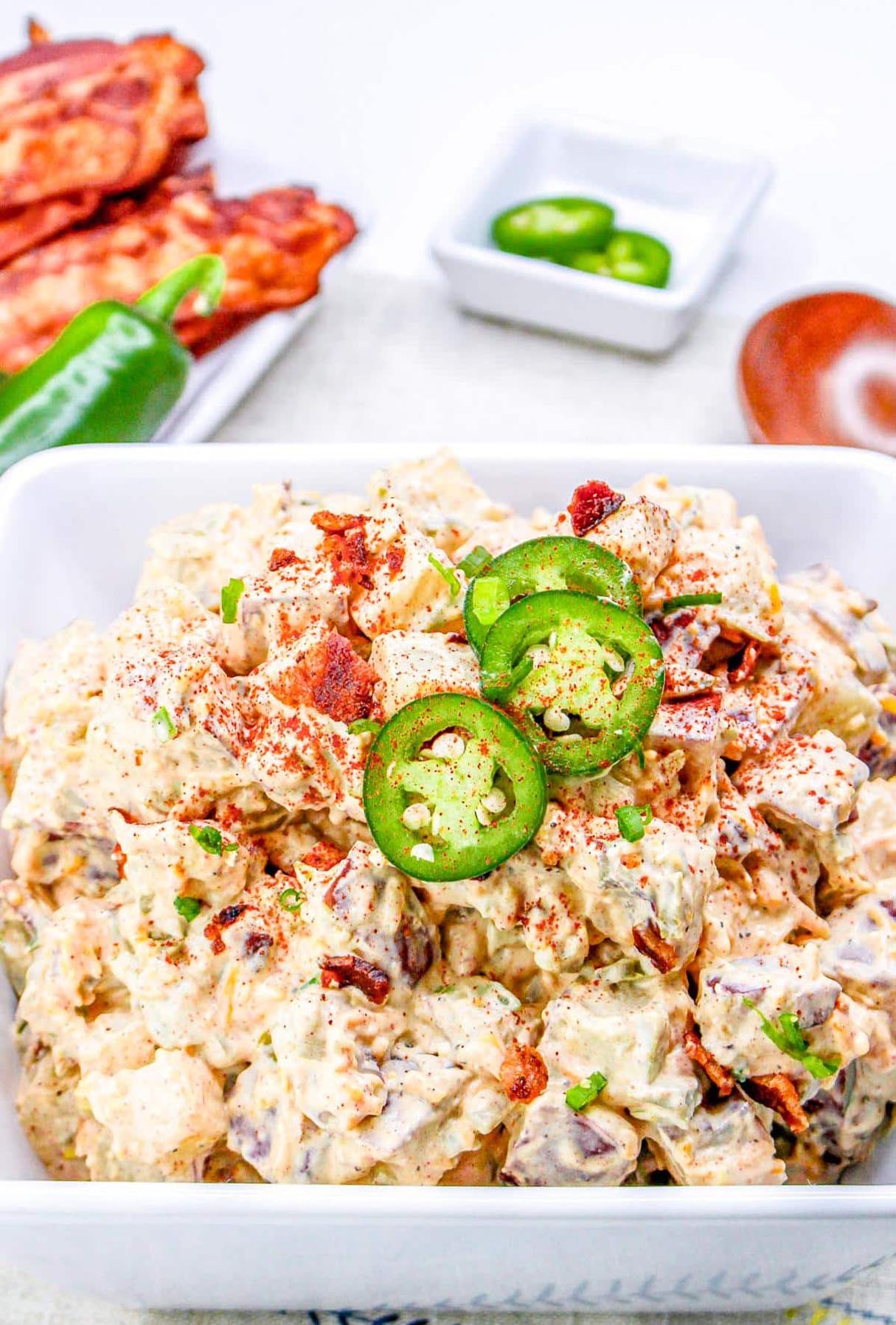 Jalapeño Popper Potato Salad
