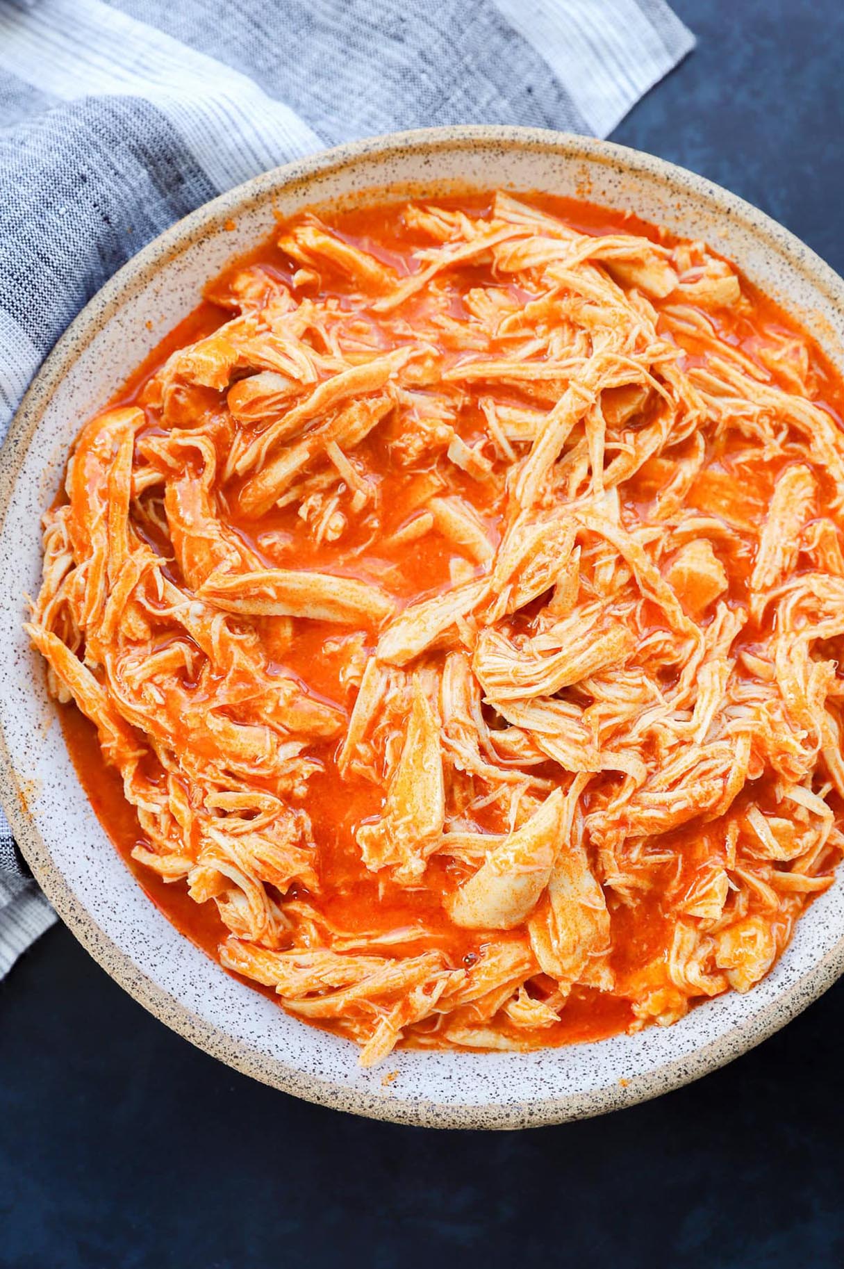 Paleo Shredded Buffalo Chicken Recipe