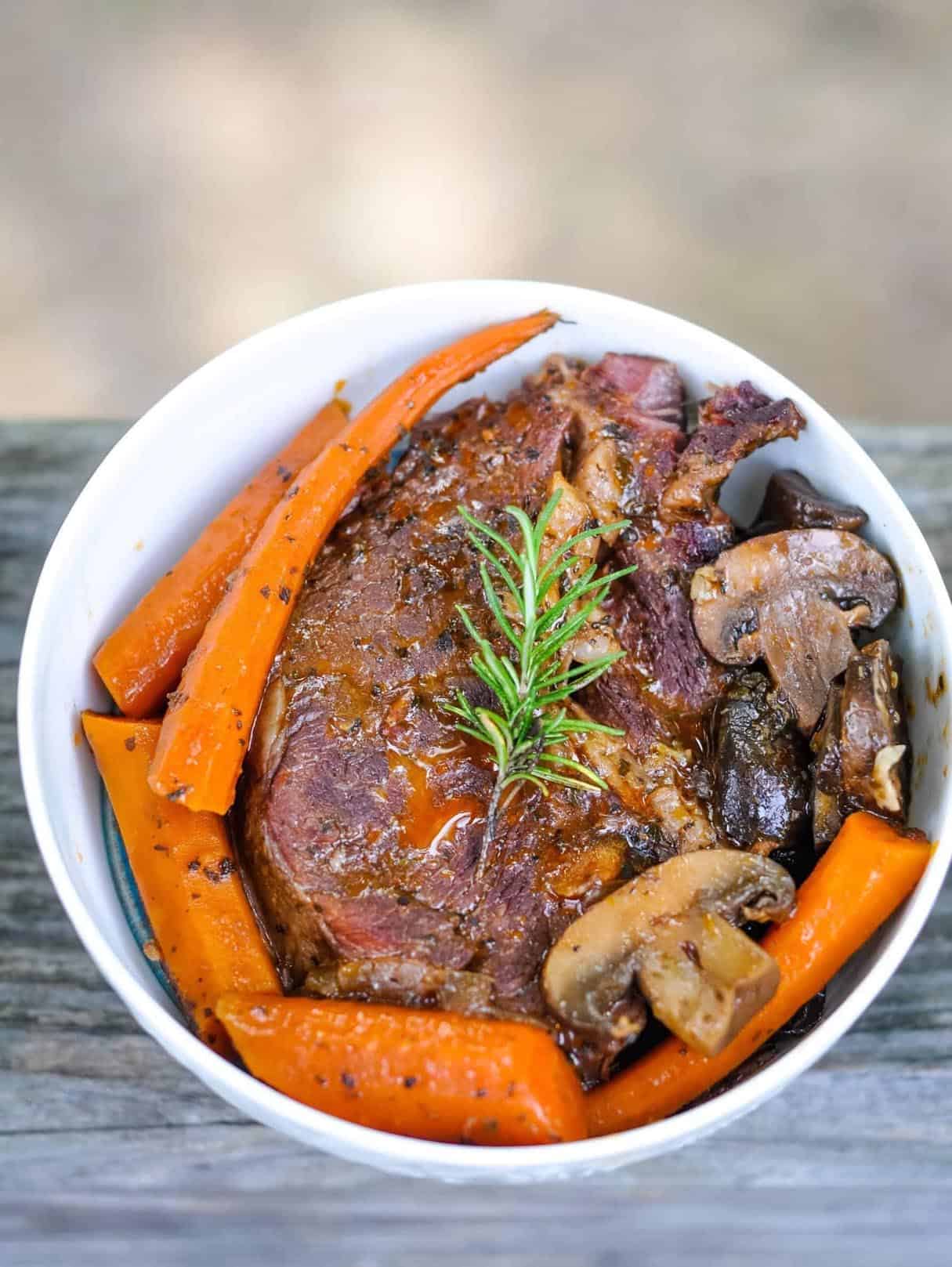 Savory Italian Pot Roast (Easy Instant Pot Or Slow Cooker Dump Dinner!)