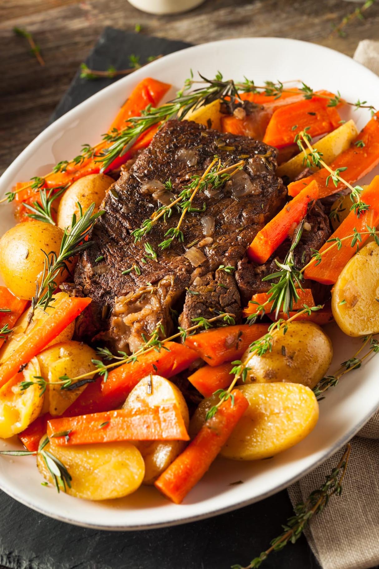 Slow Cooker Tri-Tip Roast with Vegetables