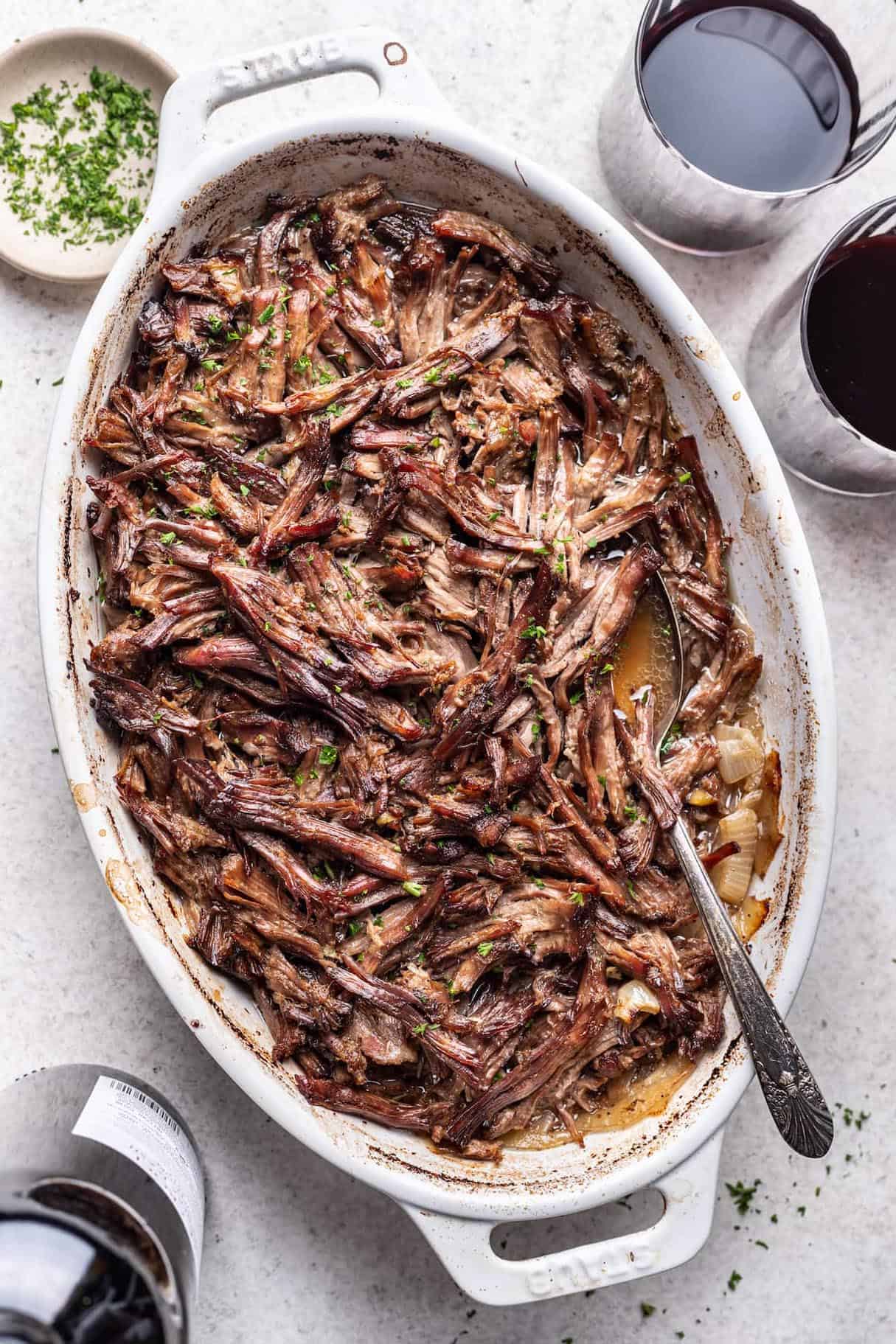 Tender Braised Beef Chuck Roast for Sandwiches, Tacos, and More!