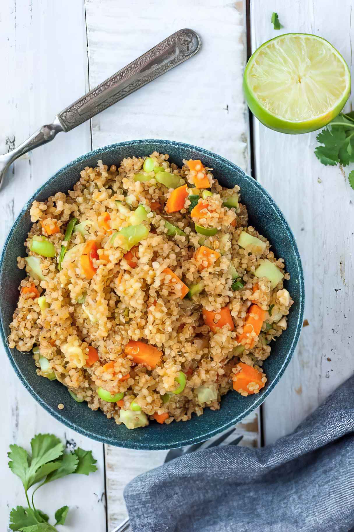 Zesty Instant Pot Quinoa {Vegan Quinoa Recipe}